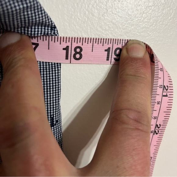 Boys Nautica Long Sleeve Button Down Shirt Anchor Print Size 16 Nautical Preppy - Picture 6 of 7